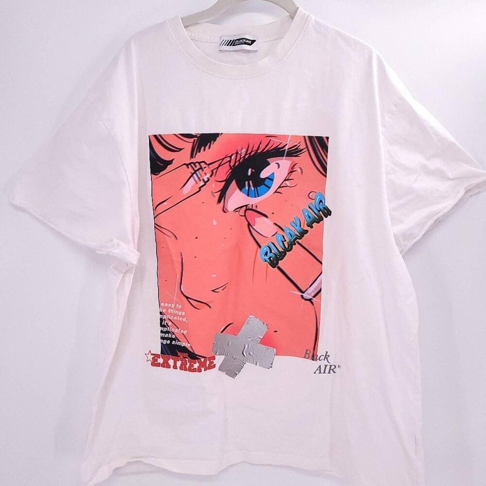 Blackair Graphic t shirt SIZE XL | Made Extreme Blcak Air Hip Hop Skater